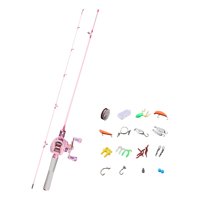 Magideal - Coda De Pesca De Viaje, Juego De Engranajes De Pesca, Portátil, Práctico, Resistente, Conjunto Combinado De Carrete, Herramientas De Pesca, Para Princ Longitud Correcta 1.5M