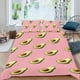 thumbnail image 2 of Aguacate Conjunto de sábanas temático, trío de piezas, cómodo y amigable con la piel, diseño único, regalo de decoración para el hogar para familiares, amigos y fans,140cm *210cm, 2 of 6