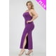 thumbnail image 5 of Vestido Largo Con Espalda Cruzada Y Abertura En El Muslo Talla Grande, 5 of 5