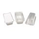 thumbnail image 4 of Moldes para pan desechables de aluminio que se pueden cerrar, 2 libras con tapas, 1850 ml, KitchenDance, 4 of 6