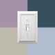 thumbnail image 5 of Placa de pared Amerelle Savannah de madera con doble palanca, color blanco envejecido, 5 of 7
