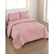 thumbnail image 4 of Cubrecama Quilt De Verano Con Colores Lisos King Rosa, 4 of 4
