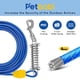 thumbnail image 2 of Cable de amarre para perros Petbobi de 9 m con estaca de 42 cm, azul, 2 of 6