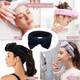 thumbnail image 5 of Diademas de belleza para mujer, extra suaves y ultraabsorbentes, cómodas para lavar el maquillaje, la ducha, el cuidado facial, el spa, banda gruesa para el cabello para niñas., 5 of 5