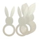 thumbnail image 4 of 20 Unids Artesanía Servilleteros Decoración Accesorios Titular Toalla Suave Hebilla Forma de Conejo para Pascua Acción de Gracias Día de San Valentín, 4 of 5