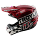 thumbnail image 1 of Casco troy lee gp pro fifty-50 white/red, 1 of 3