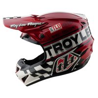 Casco Troy Lee Gp Pro Fifty-50 White/Red