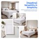 thumbnail image 3 of Sábana de Hielo de Microfibra REGALWOVEN, Sábana Suave, Ropa de Cama para Dormitorio Blanco 1, 3 of 5