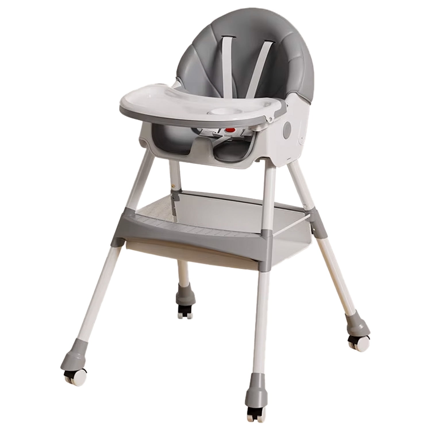 Mundo Online - Silla Comer Bebe Doble Altura Safe Baby Gris