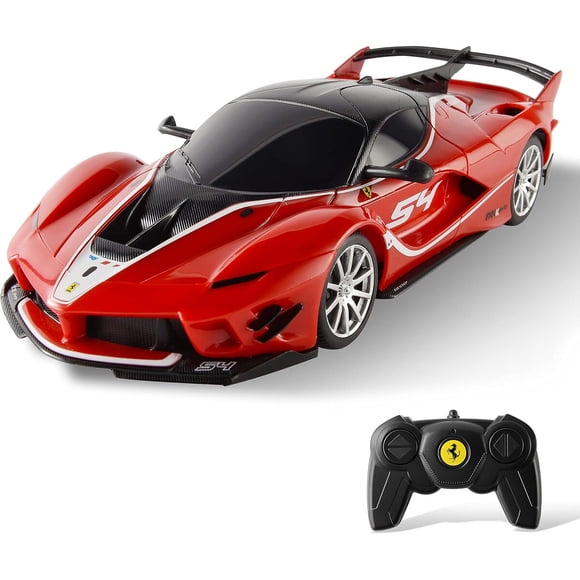 Auto Control Remoto BEZGAR Ferrari FXXK EVO 124 Rojo