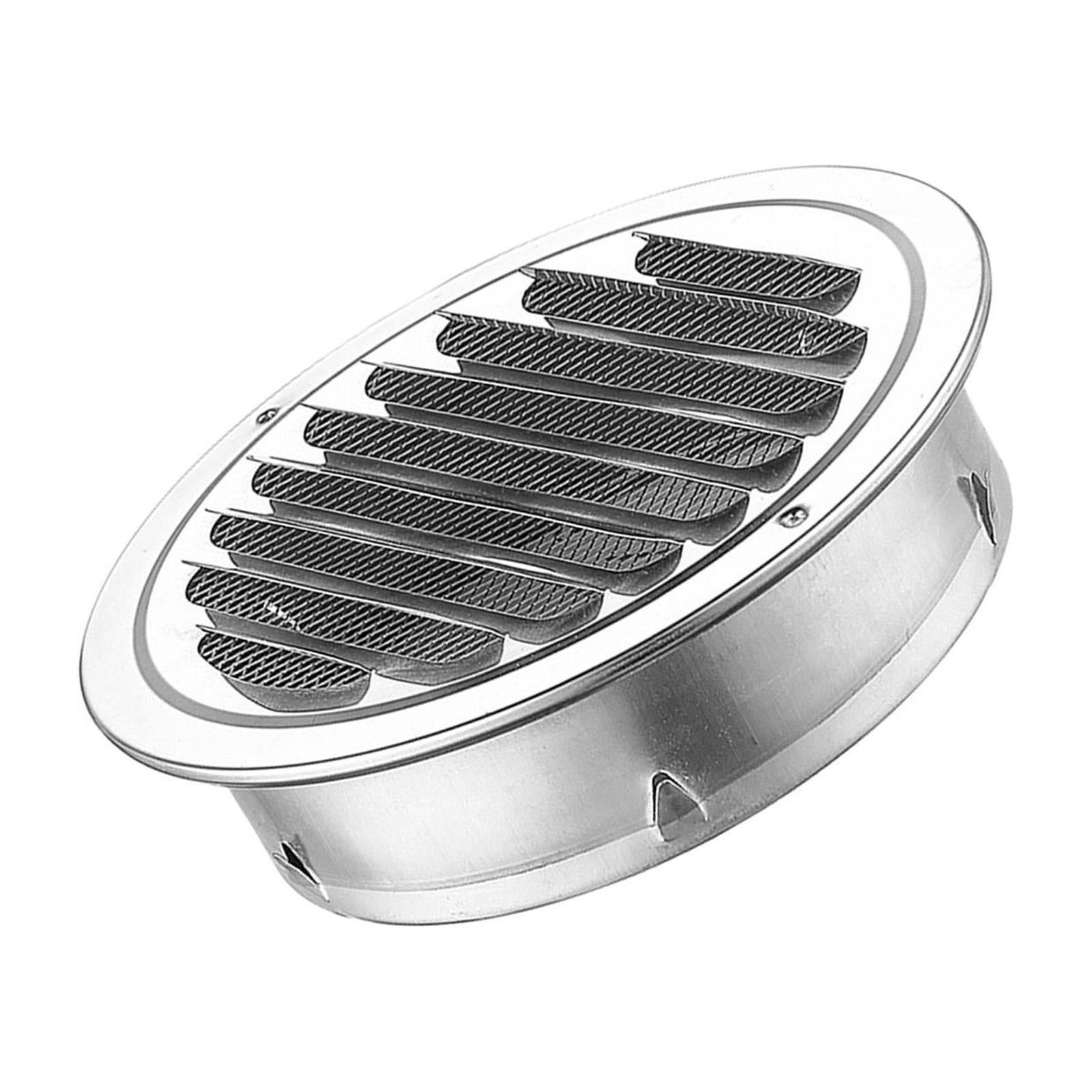 Bothyi - Rejilla De Ventilación De Acero Inoxidable Para Sistemas De Ventilación, Unidades De Aire Acondicionado, Baño, 100Mm