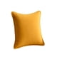thumbnail image 2 of Set De 4 Fundas De Cojin Lisa Con Borde 45x45 Amarillo, 2 of 4