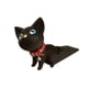 thumbnail image 4 of Tope De Puerta Con Forma De Gato De Dibujos Animados De PVC Para La Parte Inferior De La Puerta Para RV, Baño, Oficina, Color Negro, 4 of 5