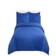 thumbnail image 1 of Quilt Cubrecama De Verano Con Colores Lisos 2 Plazas Azul Marino, 1 of 4