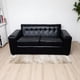 thumbnail image 3 of Sofa America Tres Cuerpos Ecocuero Negro, 3 of 3