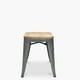 thumbnail image 2 of Pack 4 Pisos Tolix Asiento Madera Metal, 2 of 5