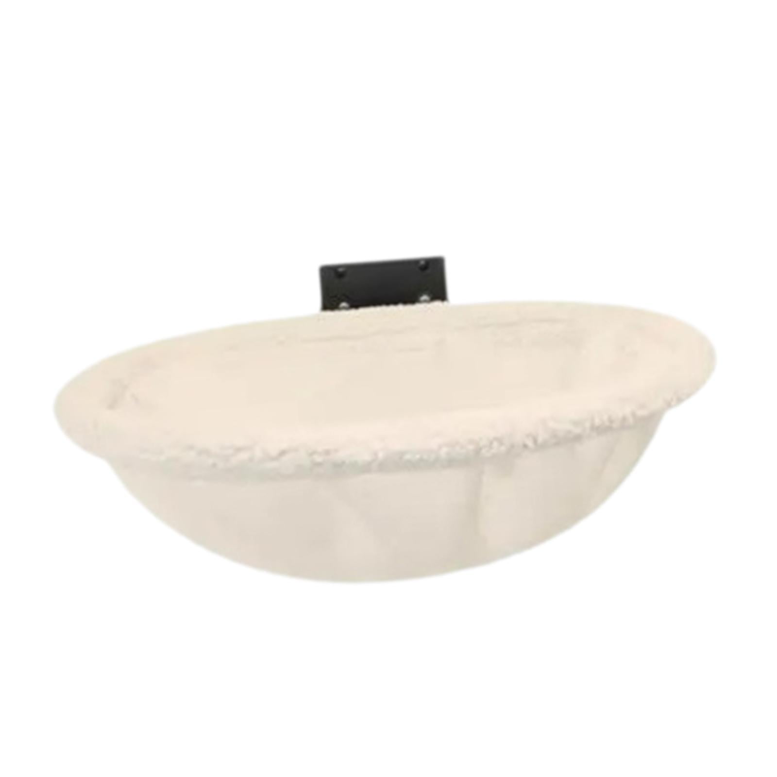 Ioensy - Hamaca Para Gatos Moderna Y Suave, Montada En La Pared, Para Jugar, Descansar Y Escalar, Color Blanco