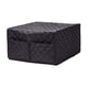 thumbnail image 4 of Funda para microondas, protección para máquina, para uso doméstico, a prueba de polvo, bolsillos exteriores delanteros, lavable, funda para encimeras, Negro, 4 of 5