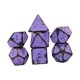 thumbnail image 1 of 7x Juego De Dados Poliédricos Favores De Fiesta Dados De Juego De Fiesta D4 ~ D20 Para Juego De Cartas Amaranth, 1 of 5