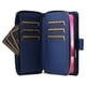 thumbnail image 4 of Funda Cartera con Cremallera y Correa para Samsung Galaxy A14 Soporte y Tarjetero Azul, 4 of 6