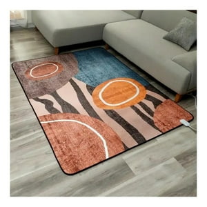 Auckland Outdoor - Alfombra Living 120X160 Cm. Tirso Tapete 3D Sala Estar Multicolor