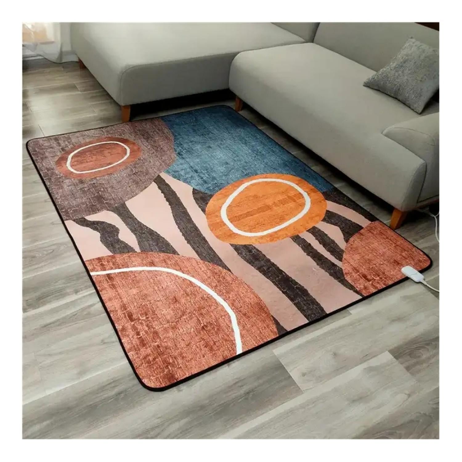 Auckland Outdoor - Alfombra Living 120x160 Cm. Tirso Tapete 3d Sala Estar Multicolor