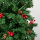 thumbnail image 2 of Adorno Árbol Navidad Con Guindas Piñas Decorado Pascua 2.10m, 2 of 5