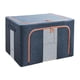 thumbnail image 1 of Bolsa De Almacenamiento De Ropa Organizador 66L Ventana Transparente Para Juguetes Sábanas Edredón Azul Marino, 1 of 4