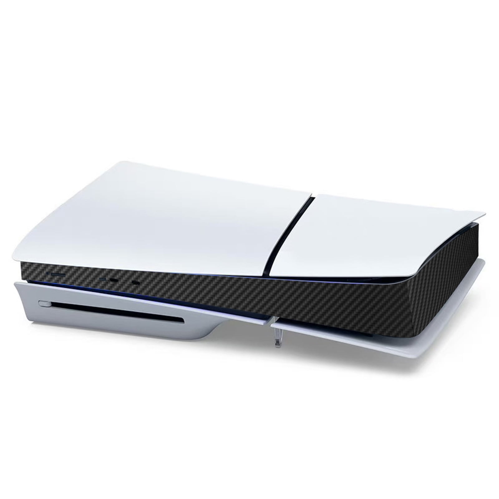 Genérico - Sticker De Piel Media Para Ps5 Slim Disco, Película Protectora Central Resistente A Arañazos