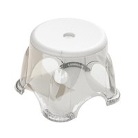 Bothyi - Taburete Escalonado Para Niños Taburete Para Cambiar Zapatos Resistente Y Multiusos Para Sala De Estar Kithchen Blanco Mediano