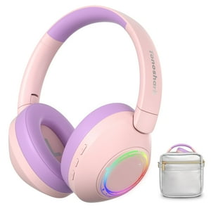 Auriculares Con Cancelación De Ruido Tonoshark Para Niños Con Luces Rgb