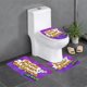 thumbnail image 1 of Piedra, Papel o Tijera Juego de 3 alfombras de baño de coral fleece: tapete de baño + alfombra de inodoro en forma de U + funda de tapa de inodoro en forma de O, 1 of 6