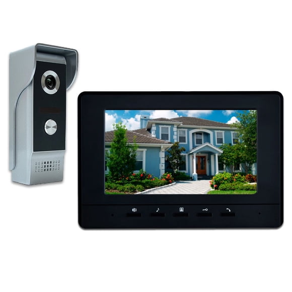 Sistema de videoportero AMOCAM con cámara HD de 7 pulgadas y timbre