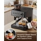 thumbnail image 4 of (Actualización 2026) Máquina de café espresso con molinillo eléctrico mate negro, 4 of 6