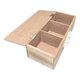 thumbnail image 2 of Caja De Té Mediana De Madera 3 Espacios Con Diseño Tea marron, 2 of 2