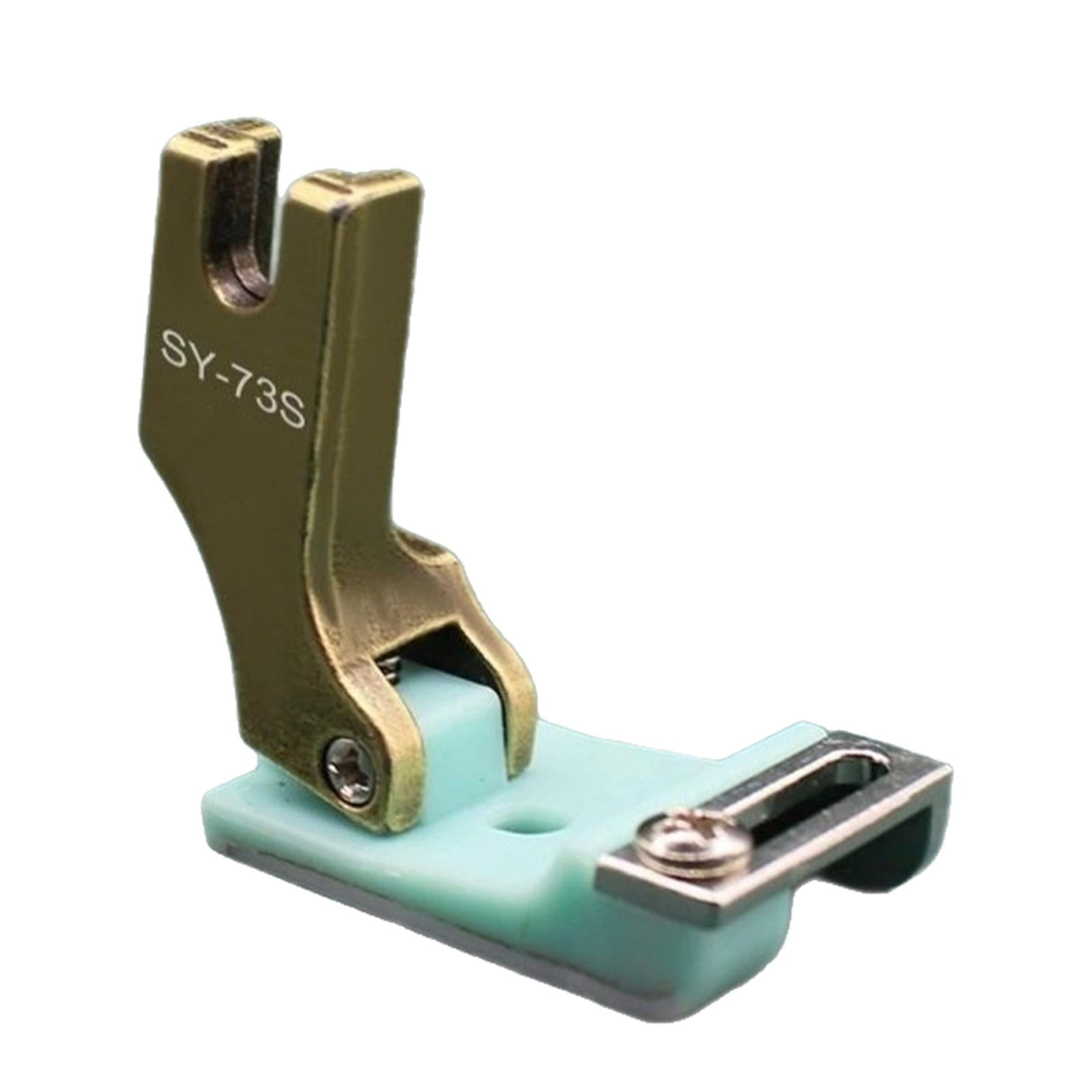 Magideal - Prensatelas Para Máquina De Coser Versátil, Resistente, De Metal, Práctico, Accesorio De Costura Para Envolver Bordes, Prensatelas Plano Para Puntada