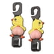 thumbnail image 4 of 2 Ganchos Giratorios Para Reposacabezas De Asiento De Coche, Para Bolsas De La Compra, Abrigos, Mochilas, Pato, 4 of 5