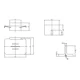 thumbnail image 3 of Kit 5 Accesorios Baño Jabonera Toallero Percha Base Confort Modelo Mossini Marca Stretto, 3 of 5