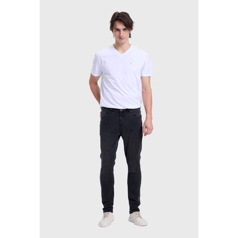 Fashionspark - Jeans Hombre Skinny Negro - Ll