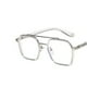 thumbnail image 1 of Trendy Blue Ray Cut Full Rim Eyeglasses for Men and Women - Square Spectacle Frame for Fashionable Style, 1 of 5