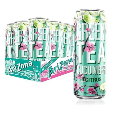 Bebida Arizona Té Verde Con Pepino Y Cítricos 650 Ml