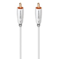 Cable Rca Para Subwoofer Audioquest Greyhound De 3 M, Blanco (Ghound03)