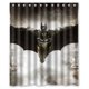 thumbnail image 1 of Cortina de ducha de Batman, juego de cortina de baño con ganchos, tamaño 60 x 72 pulgadas, 1 of 3