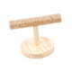 thumbnail image 2 of Soporte de percha para loros, patio de juegos de madera, mesa de escritorio portátil, percha para pájaros, soporte de mesa para pájaros, soporte en T, 2 of 5