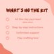 thumbnail image 4 of Kit de Arcilla Claymoo de Espuma de Secado al Aire – Adultos y Adolescentes, 4 of 8