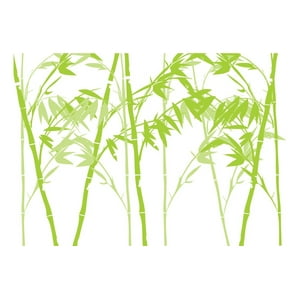 Rienda Libre Graphics - Decomural Bamboo Trees Green Ws-47199