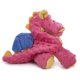 thumbnail image 4 of Juguete para perros GoDog Bubble Plush Dragons Squeaky Chew Guard Coral, 4 of 9