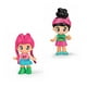 thumbnail image 1 of Muñecas Pinypon pack 2 mejores amigas cabello negro y rosado, 1 of 4