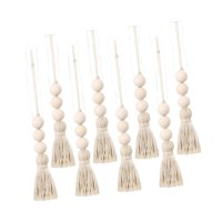 Magideal - 8 Adornos De Borlas, Colgantes De Borlas, Decoración Colgante, Arte De Pared, Decoración Para Cortinas, Fondo, Dormitorio, Sala De Estar, Decoración D