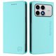 thumbnail image 4 of Funda Billetera con Soporte para Xiaomi Poco F8 Pro Bloqueo RFID Plegable Verde menta, 4 of 6